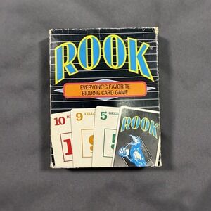 Vintage 1992 Parker Brothers Rook Card Game 100% COMPLETE Mille Bornes